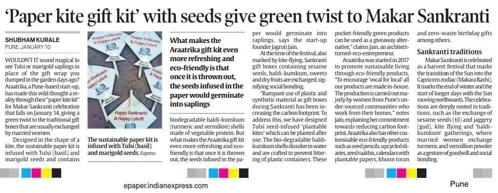 Plantable kites soaring high