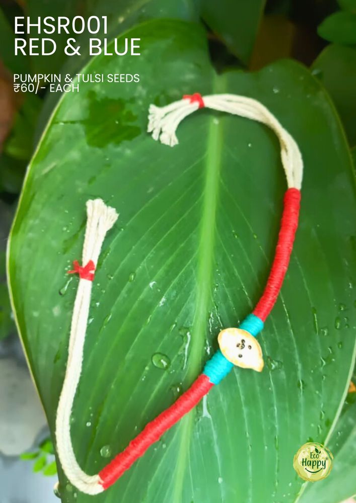 Pumpkin Seed Rakhi, Festive & Seasonal, made in Pune by Eco Happy