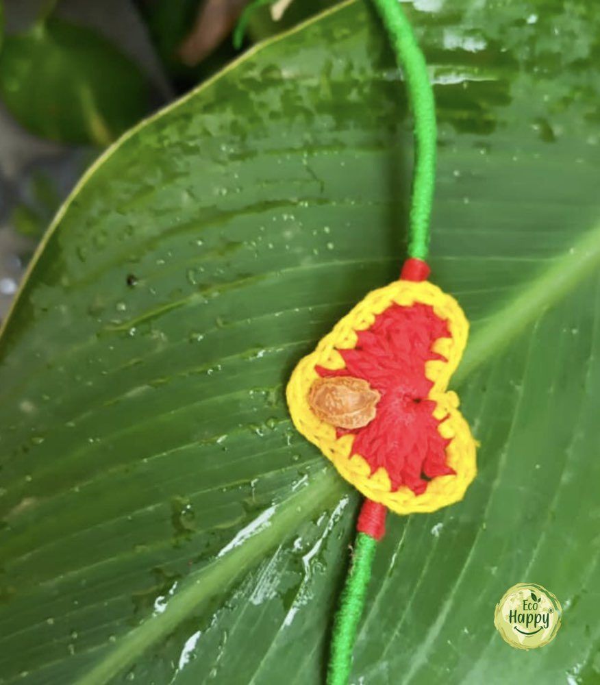 Spinach and Bittergourd Rakhi, Festive & Seasonal, made in Pune by Eco Happy