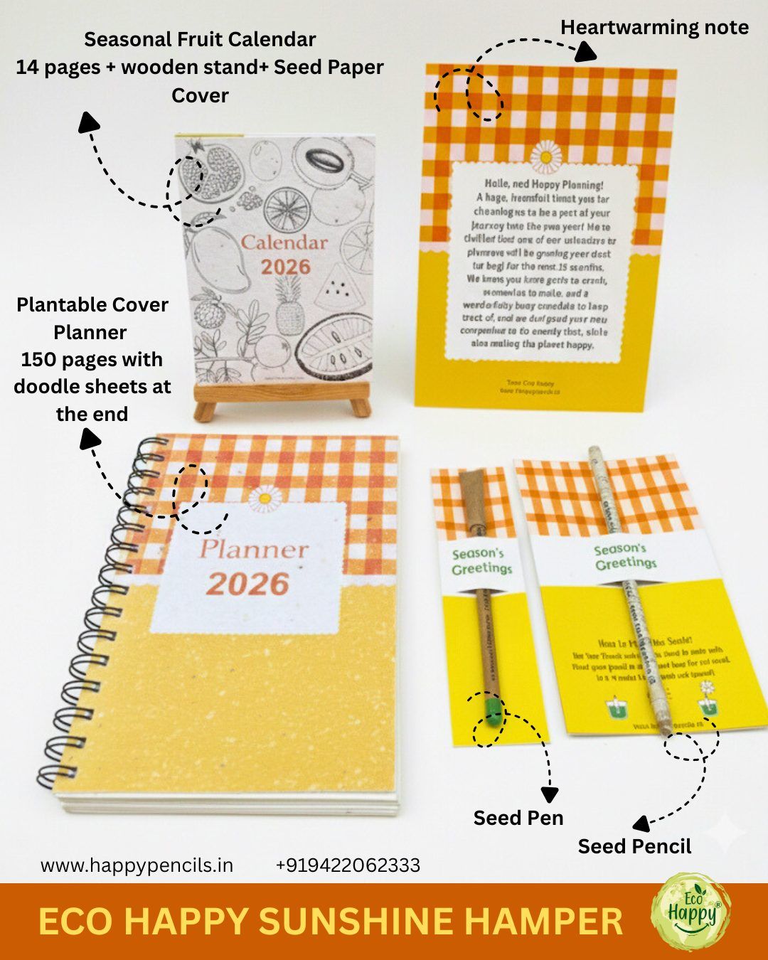 Sunshine Hamper 2026, Gift Hampers & Boxes, made in Pune by Eco Happy